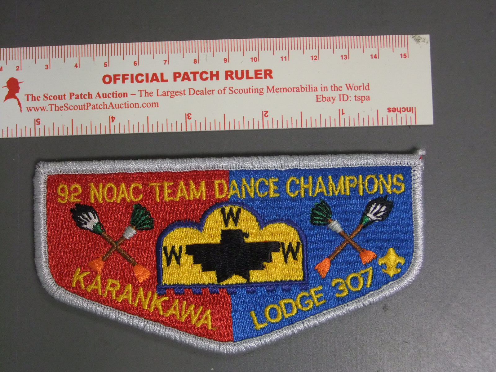 Boy Scout OA 307 Karankawa flap 9124MM | eBay