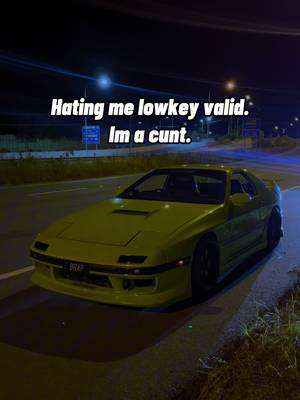 Gaslighting? No, I’m pre-mixing. . . . . . #rx7 #jdm #fyp #viral #cars