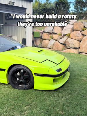 Risking it all for the sound of a rotary. If it was easy, everyone would do it. . . . . #rx7 #jdm #fyp #viral #cars