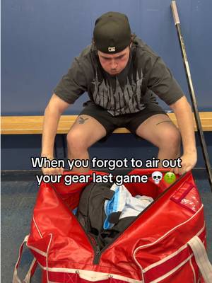 Gotta be the widest smell of all time! 🏒😭 #fyp #foryou #hockey #hockeyplayer #hockeytiktoks