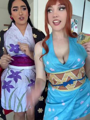 We are literally them @πΉ Rosie Q π€ #wano #onepiece #nami #robin #op