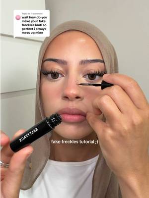 Replying to @ٰ i’ve been obsessed with this @Saltyface freckle pen it looks so subtle compared to any other freckle product i’ve used