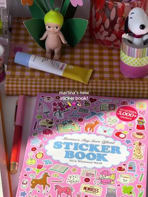 3k stickers?? sign me up!π€π love your world sm @Martina Calvi #stickerbook #martinatinystore #stationeryhaul #pinterestaesthetic #journalwithme