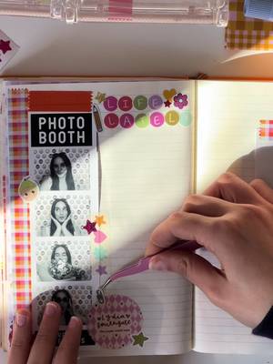 for the long format divas!!! #journalwithme #2026journal #journalprompts #journalideas #stickerbook