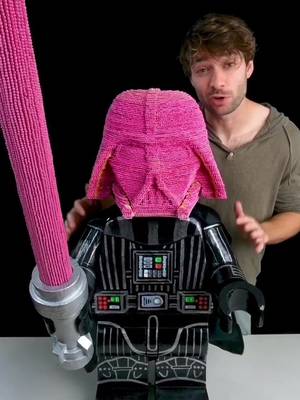 I made Lego Darth Vader out of 25,000 Matchsticks #starwars #lego #project