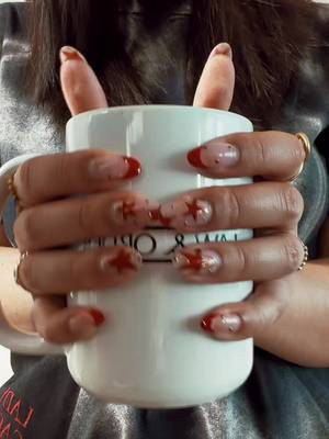 And they’re my real nails too😛 don’t mind how grown out they are I had them done for graduation and never had the chance to show them off