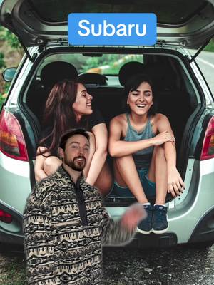 my outback sleeps 2 btw #subaru #cars #pridemonth 