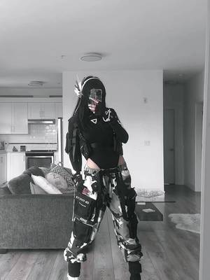 the sickest techwear outfit from @Fabric of the Universe #techwear