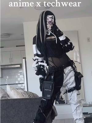 anime characters + techwear - who should I do next? #techwear #anime