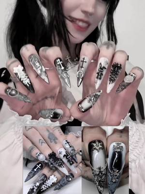 I will never get over these nails @Serena✨ Vancouver Nail Tech 💅 custom made for me. They’re the cutest for Jirai looks #CapCut