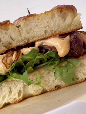 Replying to @Alex Whoโs ready to up their sandwich game? #steaksandwich #fyp