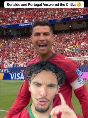 They answered the critics. #portugal #uzbekistan #worldcup #fifawordcup #ronaldo