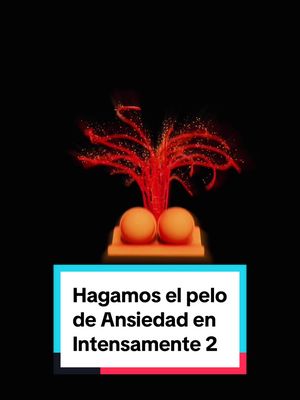 Asi haria el pelo de Ansiedad en #intensamente 2 de #pixar #peliculas #animador #animacion #artedigital #inspiracion #disney #motivacion