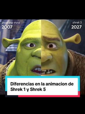 Por esta razón Shrek 5 parece película de Pixar :) #pelicula #animacion #artedigital #parati #shrek5