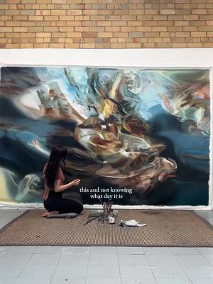 Hi. I create dreamscape oil paintings that are a mix of abstract, surrealism and realism. Welcome to my work đź’™ . . . . #oilpainting #artist #fineart #abstractpainting #surrealism