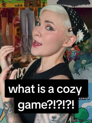 I make video games for a living and I still can't tell you what a cozy game actually is. Help me out. #CozyGames #GameDev #cozygamer #CozyGaming #StardewValley