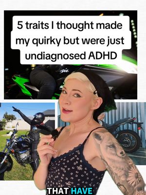 the top 5 traits I thought made me ✨interesting✨ and 💖quirky💖 that turned out to be ADHD. #adhdsymptoms #adhdcheck #adhdawareness #adhdtraits #adhddiagnosis
