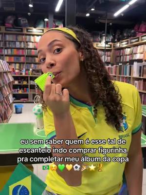 amanhã tem brasil em campooooo💚💛🇧🇷🇧🇷🇧🇷🇧🇷 #brasil #copa #figurinha #futebol
