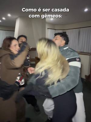 Casar cm gêmeos dá nisso