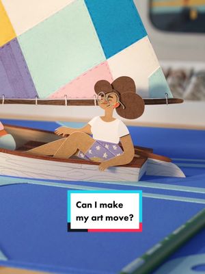 This is a little animation project I worked on with my partner Ben over the holidays ☺️! I already want to make more #paper  #paperart #illustration #art #artist #arttok #papercut #paperartist #artistsoftiktok #stopmotion #stopmotionanimation 