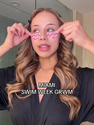 GRWM TO WALK THE RUNWAY WITH @NYX Professional Makeup FOR MIAMI SWIM WEEK π©΅π«Άπ»βοΈβ¨ #miamiswimweek #swimweek #nyxcosmetics