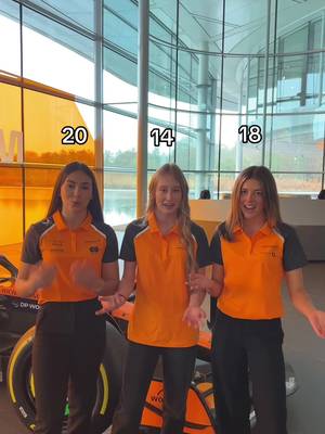 Oh they got me feeling old BUT welcome Ella cubed to the McLaren Driver Development program!! #f1 #formula1 #Motorsport #mclaren #landonorris #oscarpiastri