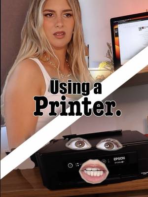 Tell me how we have somehow got man to land on the moon but I still can’t get my computer and printer to cooperate? #printer #sketch #comedy 
