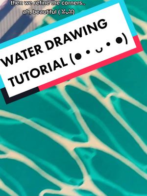 who said water was boring??? πππ #posca #arttutorial #waterart