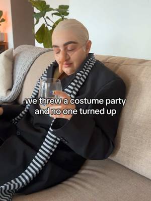 why do we even bother? #costumes #dressup #dressupparty #halloween #costumeparty #party #party4u #skit #fyp #viral #twins #pov 