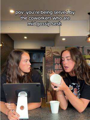 i highkey love hearing the gossip 🤞🏼 #skit #twins #coworkers #gossip 