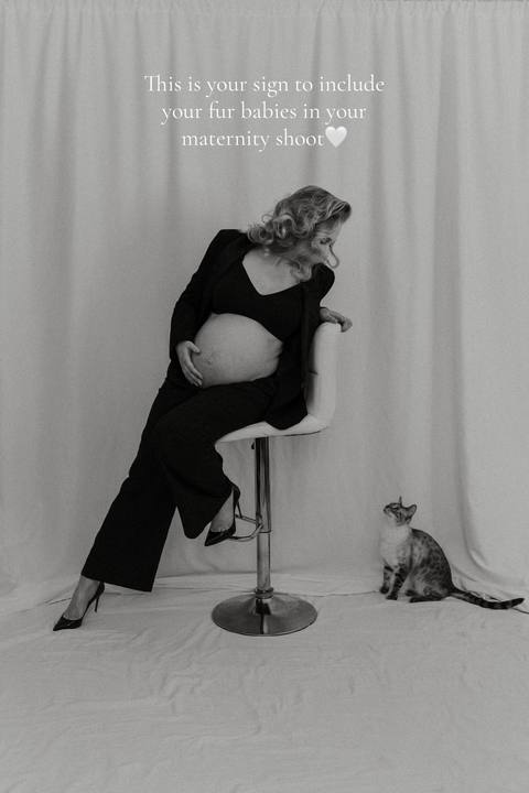 Before you, our world was filled with the soft rhythm of little paws—paws that taught us patience, unconditional love, and what it meant to care for something more than ourselves. They were our first babies, leaving paw prints all over our hearts and turning our house into a home. And now, as we wait for you, we realize they were quietly preparing us for this moment… for you. Soon, those gentle paws will be joined by even smaller feet, and our love—once so full—will grow in ways we never imagined 🤍🐾👣 #maternityphotoshoot #parentstobe #maternityshoot #dogsofttiktok #catsoftiktok
