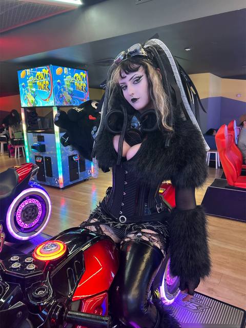 #cybergoth #goth #alt #rivethead #altfashion