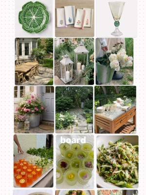 Dinner at Isabelle's June edition, inspired by the garden centre 🌱🌸