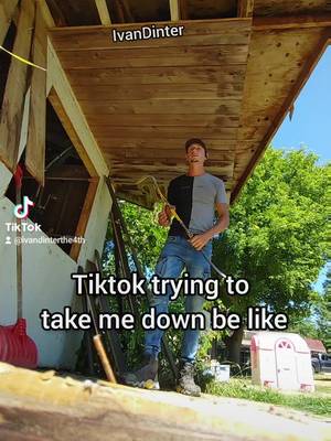 you can't stop me. talk to me and we can figure this out. @TikTok please help me#framingdaddy #chaos #imback #ivandinter #framing #construction #work #donttrythisathome #professional #goof #hammer #carpenter