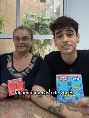 só quem já provou as gelatinas @É Doutor Ótikêr que fala! vai entender o sentimento, delicioso e muito fácil de preparar 💙❤️ @Fini Brasil #Gelatinas #GelatinaDrOetker #MomentoDoceDrOetkerFini #DrOetker #AmoFini *publi