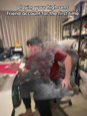 How high sens feels like for the first time #Valorant #csgo #apexlegends #overwatch #marvelrivals