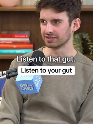 Once your head starts thinking for your gut, you’re going in the wrong direction. @Off The Shelf