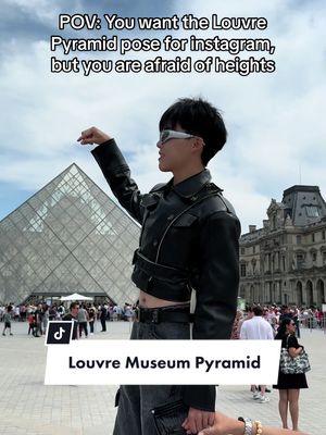 I can always count on my dad 🥹 #louvrepyramid #louvremuseum #paris #france #travel #Vlog 