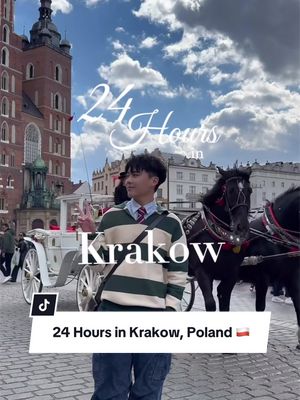 24 hours to explore Krakow, Poland 🇵🇱 #krakowoldtown #krakow #poland #travel #Vlog 
