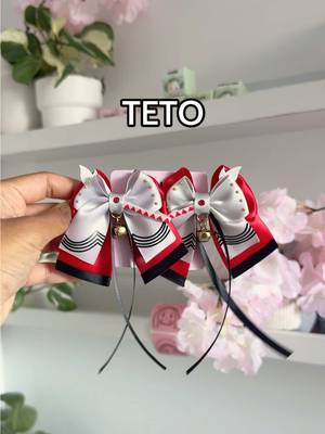 ❤️🥖✨ #teto #bows #kasaneteto #kasanetetocosplay #handmade 