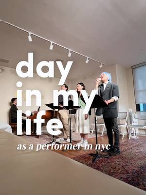 another day running around nyc making art with talented people π₯Ήπ€π @grace yurchuk @Julia Kim Caldwell @Clark On Stage #dayinmylife #nycactor #musicaltheatre #caesarmusical
