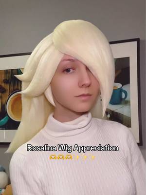 Bringing back one of my fav wigs I got to style because the Super Mario Galaxy movie comes out tomorrow!!! I’m so excited 🫶 Rosalina and the Mario Galaxy game were my favourite parts of the Mario franchise! (We’re ignoring that I have no makeup so wearing a filter 🤚🏻) #rosalina #supermariomovie #supermariogalaxy #wigstyling #wigtok 