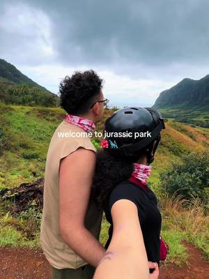 Kualoa ranch was amazing🫶🦖 bucket list location✅ #kualoaranch #jurassicpark #hawaii 