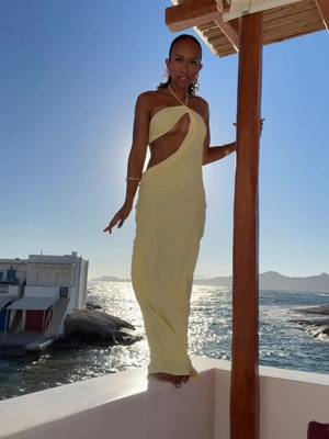 Get dressed with me for dinner in milos🇬🇷