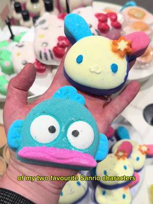HANGYODON AND USAHANA BATH BOMBS AT LUSH! #hangyodon #usahana #sanrio