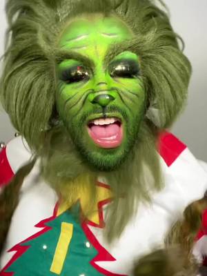 es el… el… el… EL GRINCH 💚 #christmas #makeup #navidad #maquillaje #makeuptutorial #christmasmakeup #maquillajenavideño #maquillajenavidad #grinch #grinchmakeup #grinchtiktok #elgrinch #maquillajegrinch #grinchmas #fyp #foryou