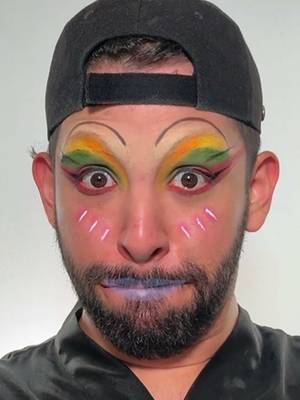 Respuesta a @Chachis Garcia los filtros escogen mi maquillaje (versión segunda opción) ✌🏼🎨 #maquillaje #humor #filtro #makeup #luiscarlos