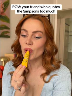I choo choo choose this lip balm! The NYX x Simpsons collection has finally dropped in Australia & NZ! @nyxcosmetics #NYXXSIMPSONS #NYXCosmeticsAUNZ | AD