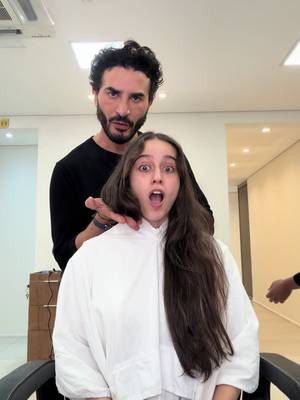 meu cabelo dos sonhos 🤎✂️ sempre pelas mãos do melhor @Jo Bosco | #cabelo #offcampus #corte