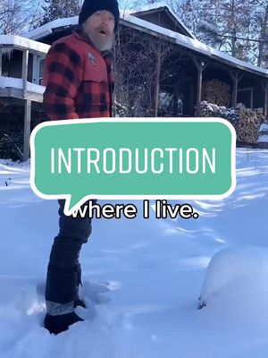 hi my name is #markhogben and I live #offgrid in my #offgridcabin #yearround  #offgridlife #offgridliving  #lakekipawa #cabinlife #solitude